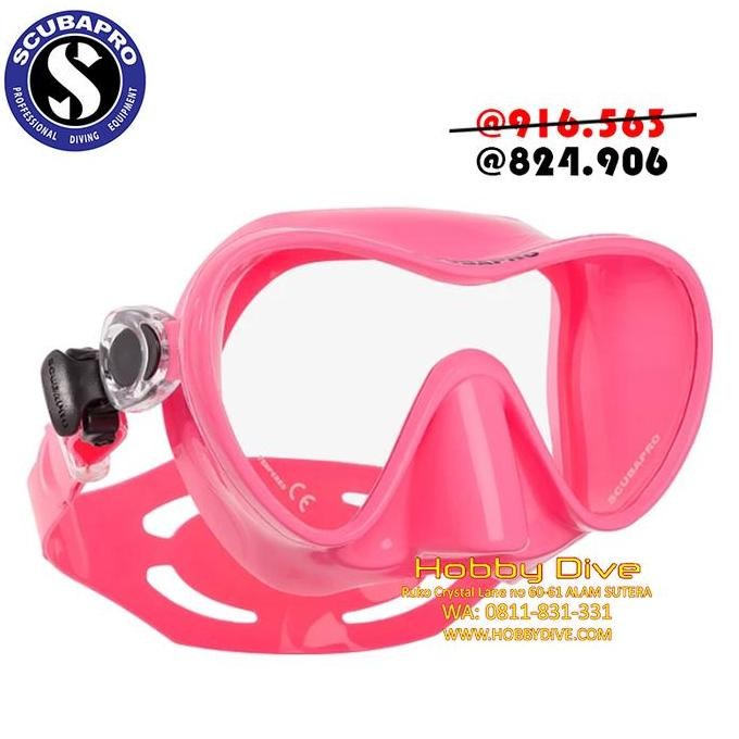 Scubapro Mask Trinidad Pink - Scuba Diving Alat Diving