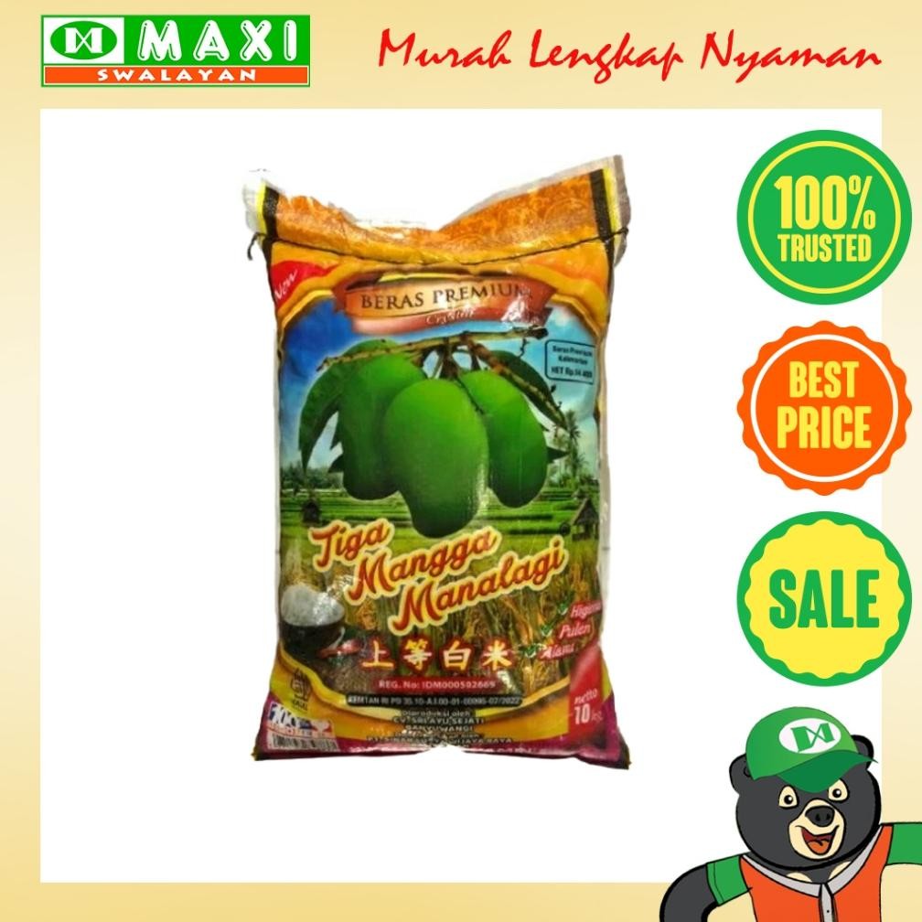 

Beras Tiga Mangga Manalagi Pulen 10kg