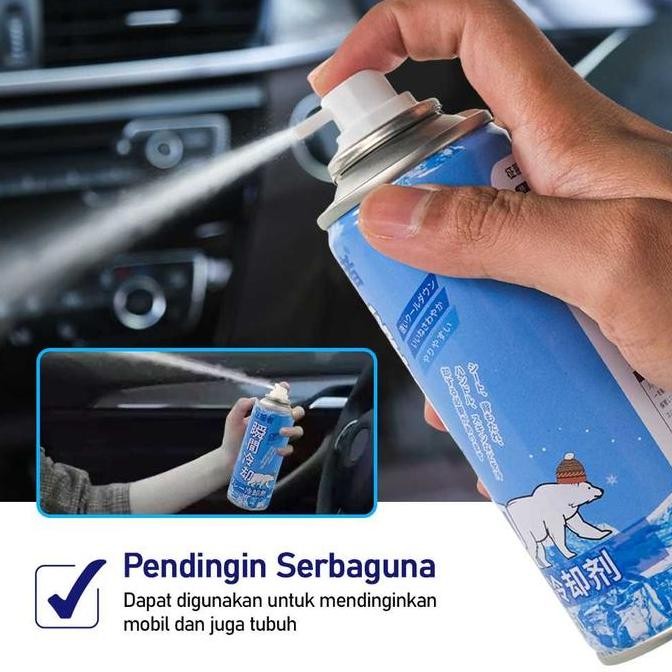 Spray Pendingin Interior Ekterior Mobil/ Semprotan Rumah Ruangan