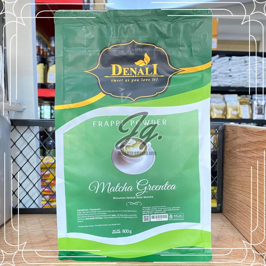 

Bubuk Denali Matcha Greentea | Powder Maca Green Tea 800 Gr
