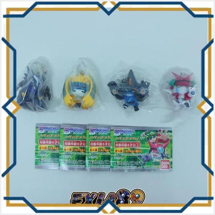 [exi] digimon universe appmon buddy collection 02 complete set 4pcs bandai