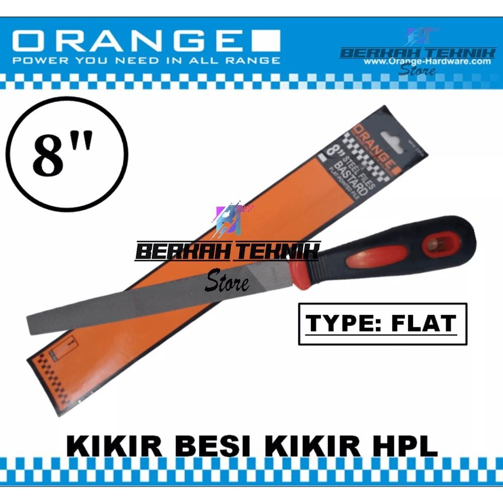 NEW Kikir Besi Kikir HPL Kikir Parut  Flat Plat 8inch