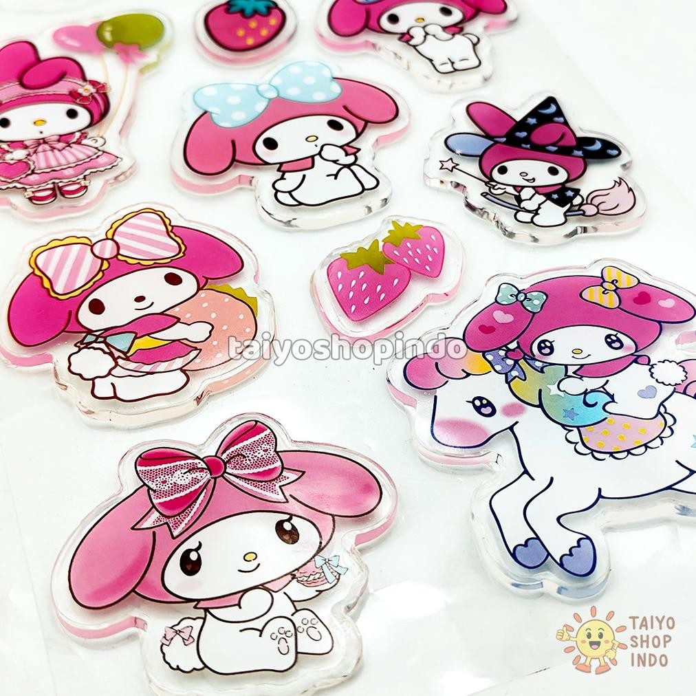 

[original] sticker timbul jelly kuromi cinnamoroll melody labubu stiker motif tempel kenyal mainan anak [terlaris] [terbaik]