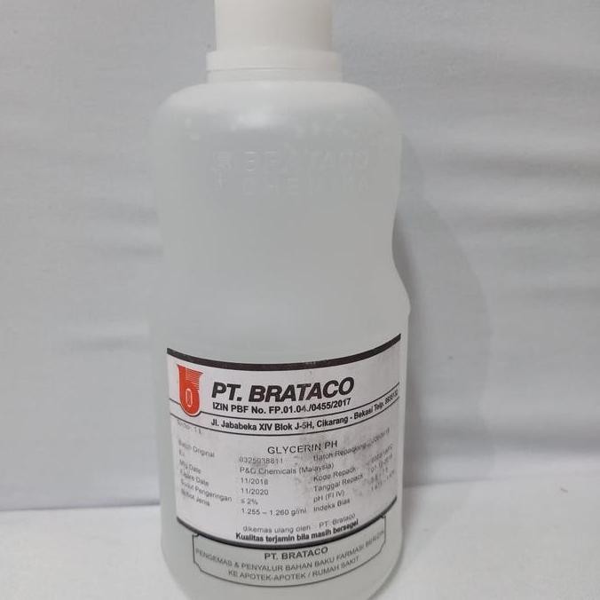 NEW Brataco - Glycerin - 1 L