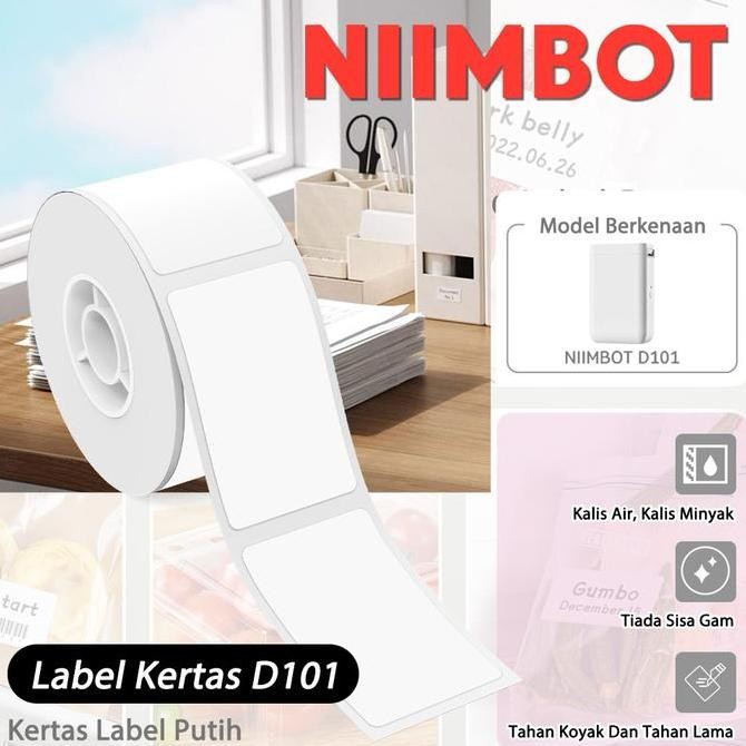 

NIIMBOT D101 Kertas Label Putih Kertas Cetak Berperekat Termal Harga Eceran Supermarket Label Harga Stiker Penanda Rumah Tangga Stiker Klasifikasi Alat Tulis Kertas Label