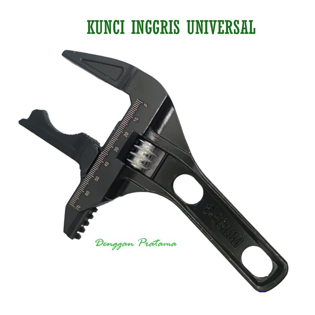 Kunci Inggris Universal Pipa Serbaguna Adjustable Wrench