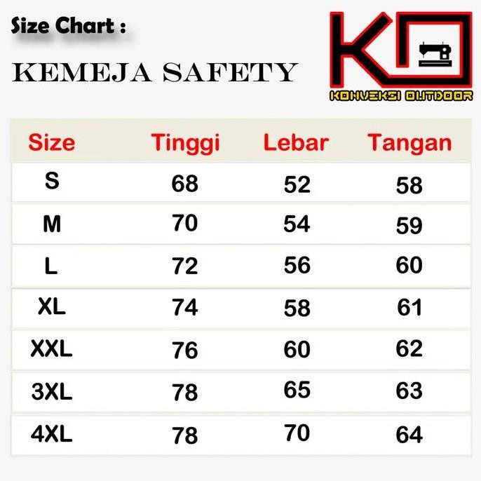 . Baju Seragam Atasan Kemeja Safety Wearpack Proyek Werpack K3 Biru