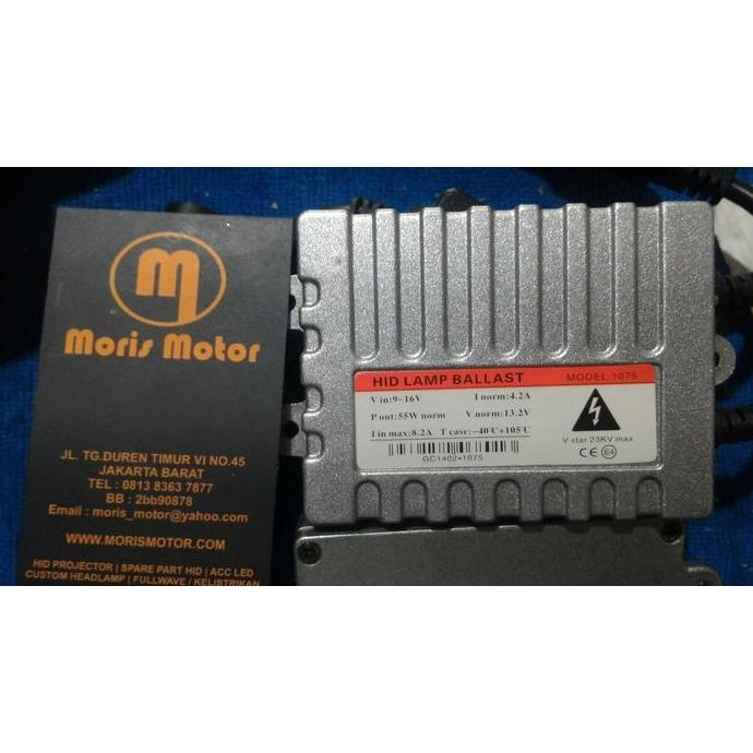 Ballast Hid Ac Moris 55w