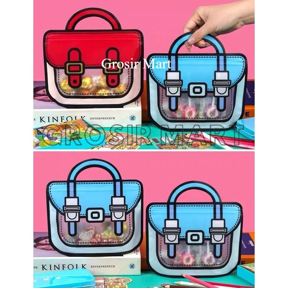 

Terlaris Rt-342 Gm Kantong Snack Goodie Bag Anak Tas Plastik Ziplock Tas Ransel Sekolah Hadiah Ultah Ulang Tahun Hampers Bingkisan Kado Souvenir Snack Berkualitas