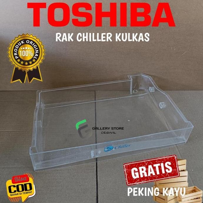 *$*$*$*$] RAK PENAMPUNG AIR KULKAS TOSHIBA GLACIO RAK CHILLER KULKAS ORI