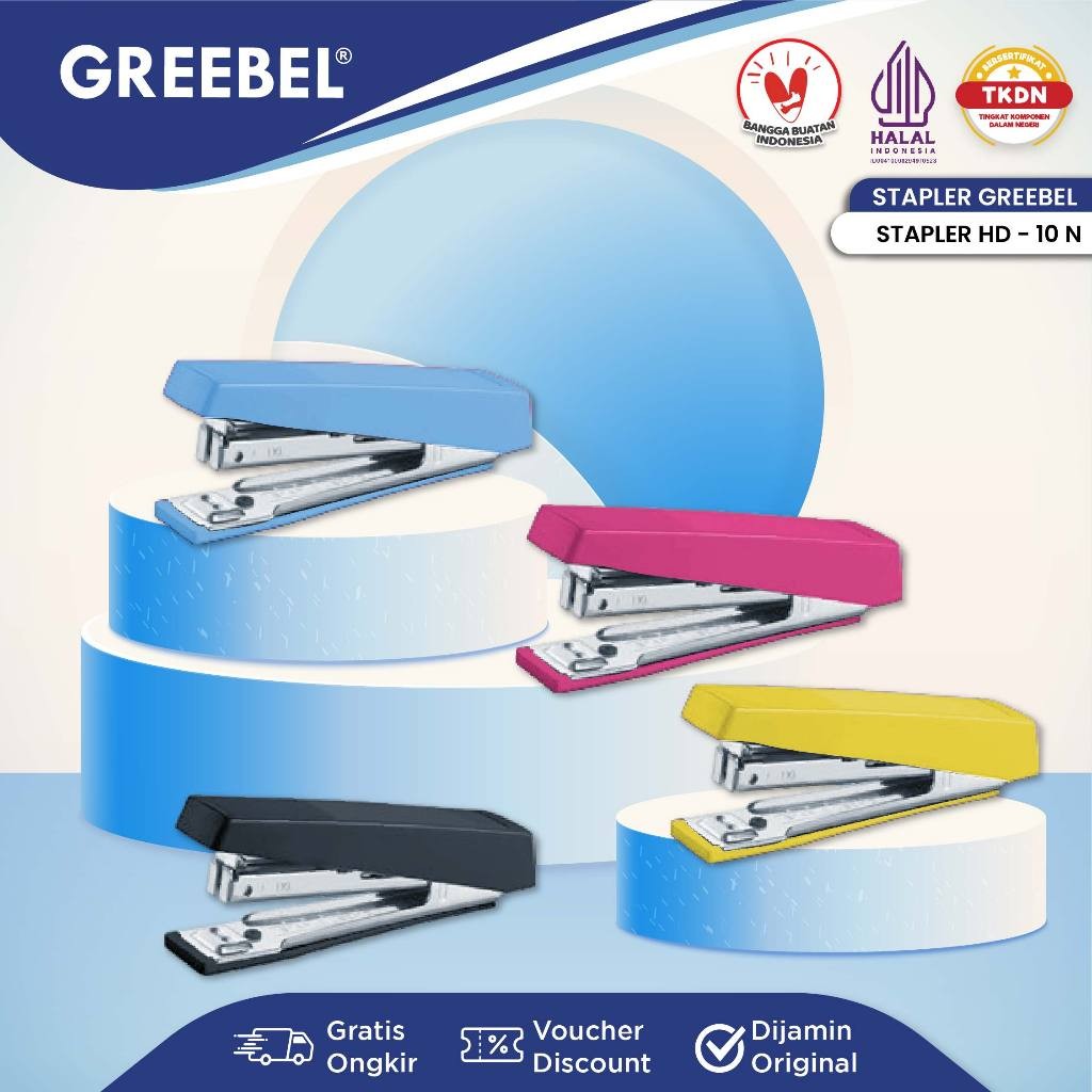 

GREEBEL Stapler Stepler Jepretan (HD- 10N) / Staples Anak Lucu