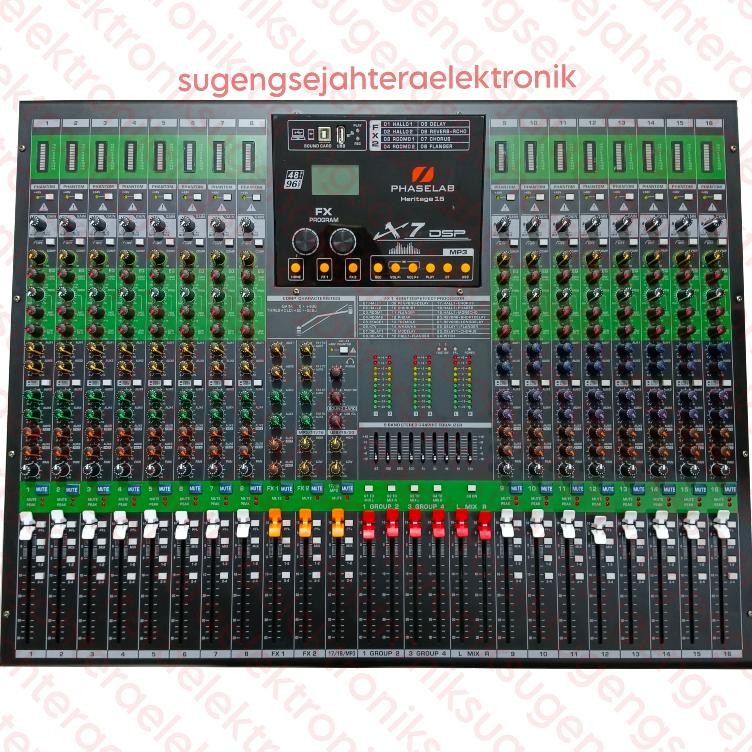 Rf-45 By05 Mixer Analog Phase Lab Heritage 16 - Phaselab 16 Channel Original Original