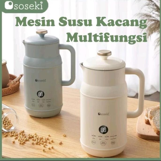 SOSEKI SOYMILK MAKER / BLENDER, MESIN SUSU KACANG, MULTIFUNGSI 1000ml