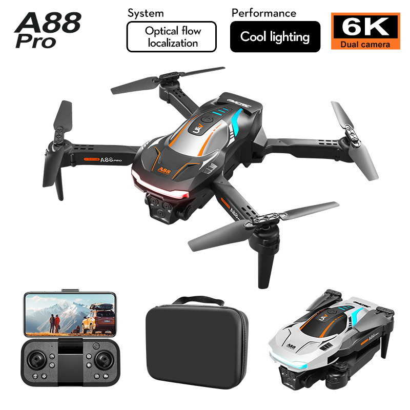 Drone A88 dua kali lebih tinggi kamera keamanan digunakan di udara sistem pelacakan ganda cahaya