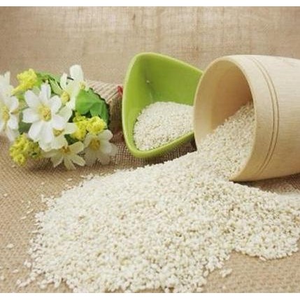 

Buruan serbu] Wijen Putih 250gram / White Sesame Seed / Biji wijen Putih