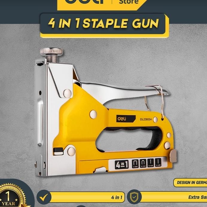 

Deli Tool Taple Tapler Gun Taer 4 In 1 Dl238004