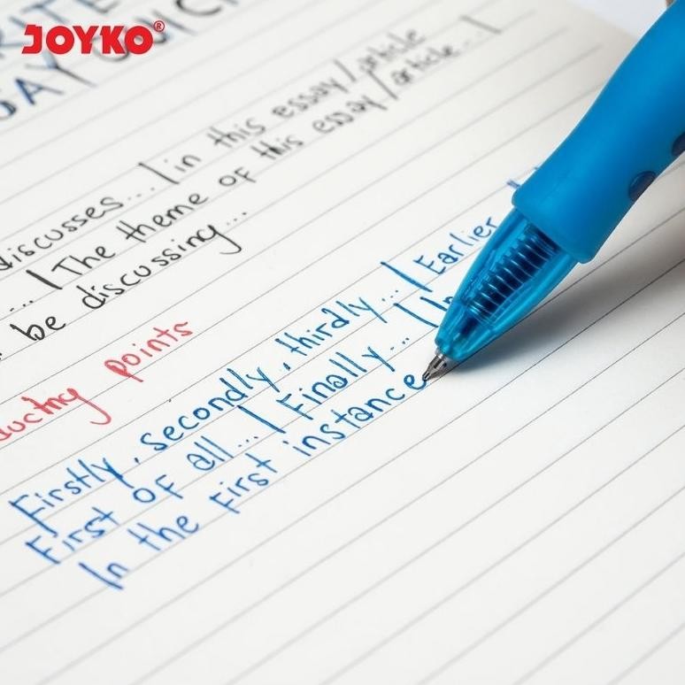 

KEKINIAN GEL PEN / PULPEN / PENA JOYKO GP 265 / Q GEL 0,5 MM (12 PCS) TERLARIS