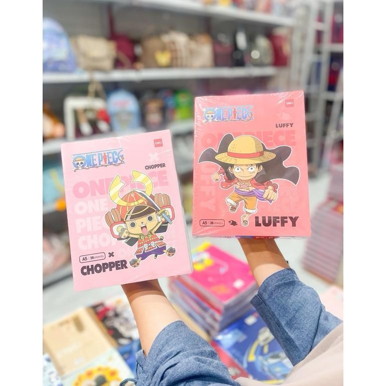 

READY STOCK [1 PACK] Buku Tulis DELI 38 Lembar One Piece 7 / CNA 538 ONE PIECE 7