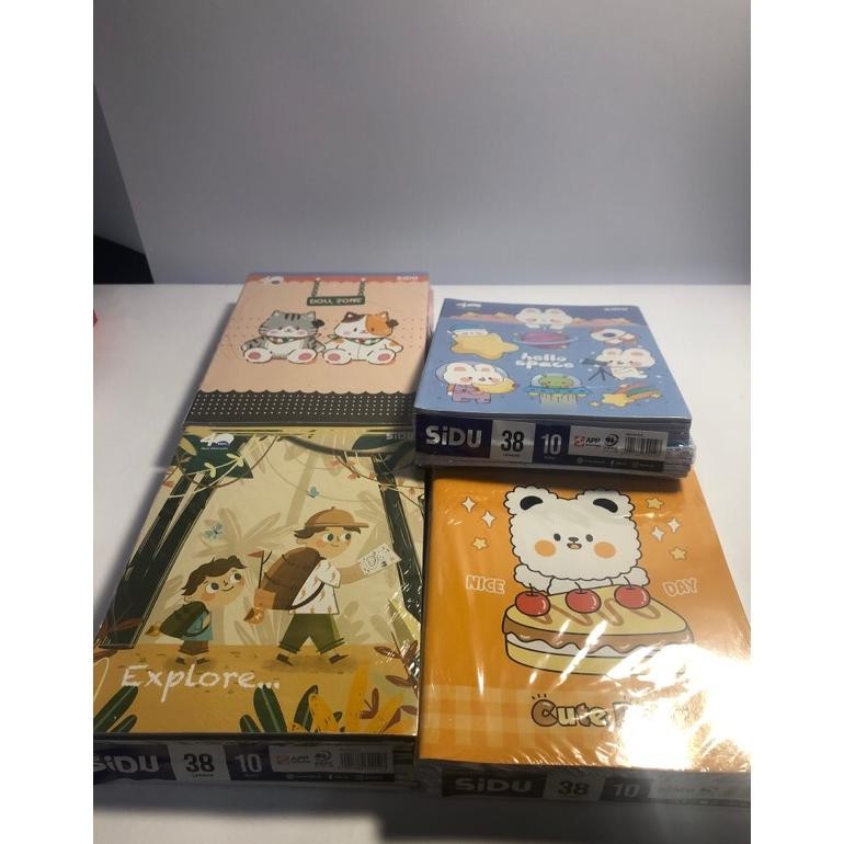 

READY STOCK 1 Pack Buku Tulis Sidu 38