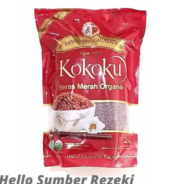 

Beras Merah Organik Kokoku 2 Kg