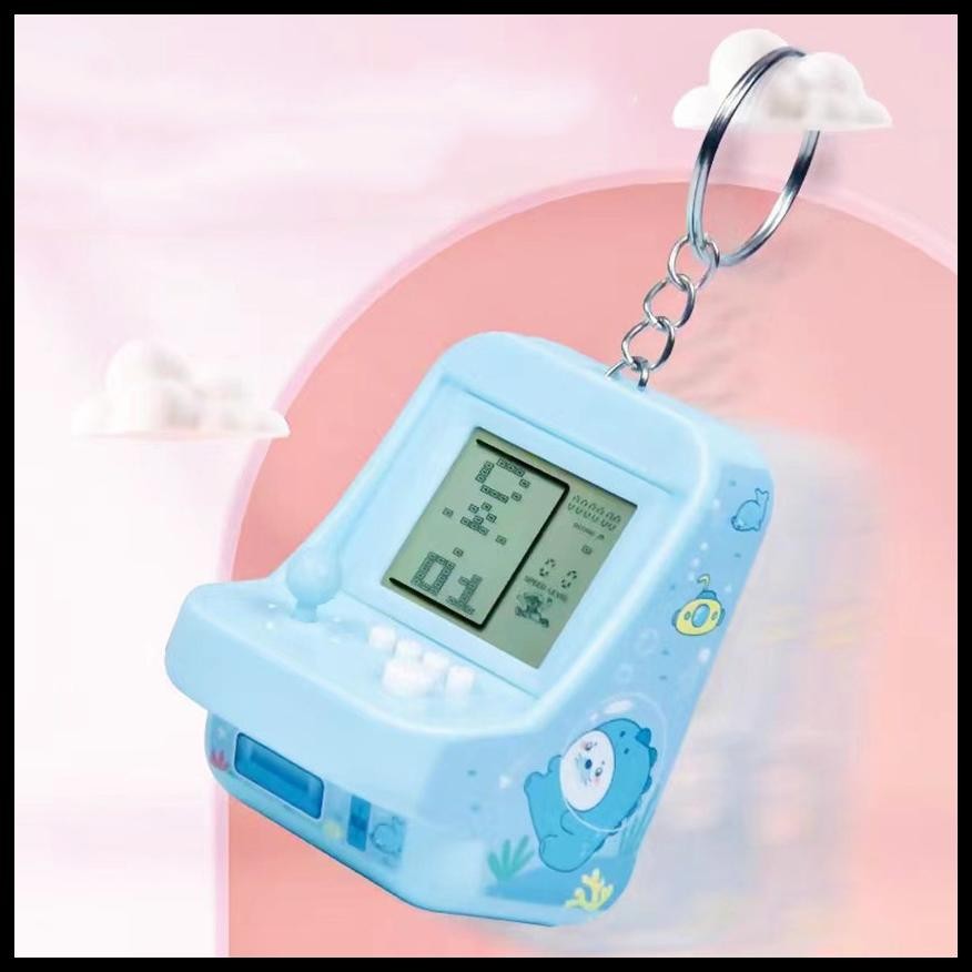 GANTUNGAN KUNCI KONSOL MINI KONSOL GAME PORTABLE GAME ARCADE GENGGAM KEYCHAIN MAINAN KONSOL GAME GEN