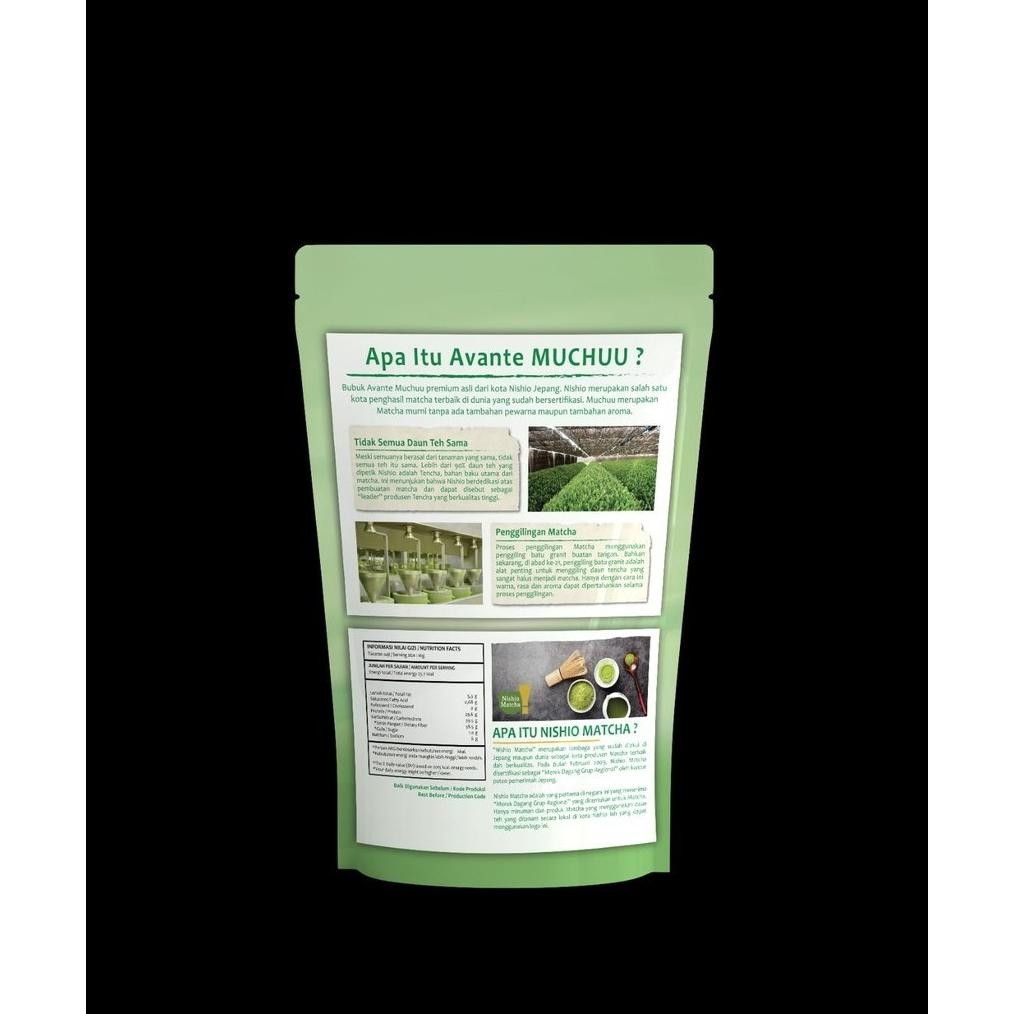 

Avante Muchuu - Matcha Powder 100 Gr (Baru)