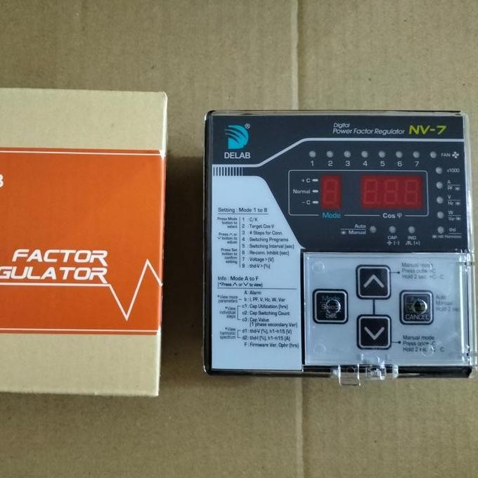 Delab Power Factor Regulator / Controller 7 step