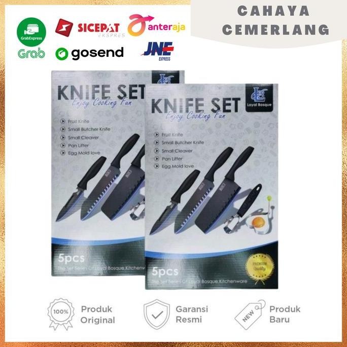 Promo | Pisau Knife Set 5 Loyal Bosque