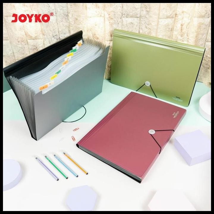 

Expanding File Map Harmonika Joyko Ef-1F4 Folio 13 Pocket Good Quality