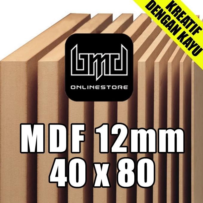 

Papan Kayu MDF 12mm Ukuran (40x80)cm