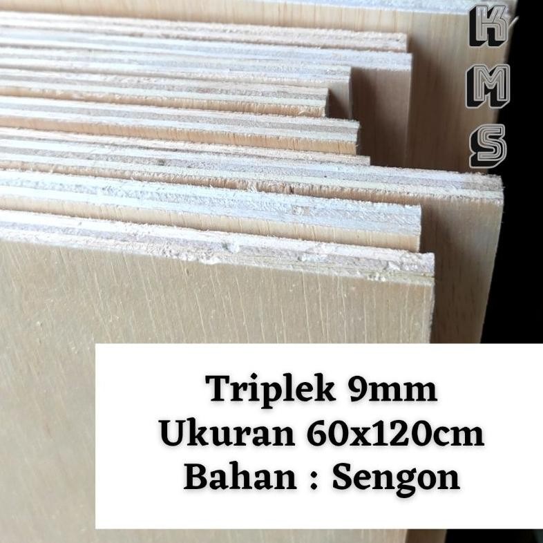 Triplek 60x120cm 9mm