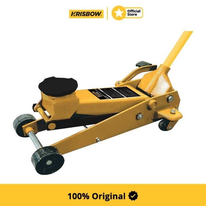 New* Krisbow Hydraulic Jack Dongkrak Buaya 3, 5 Ton Erljh3 .
