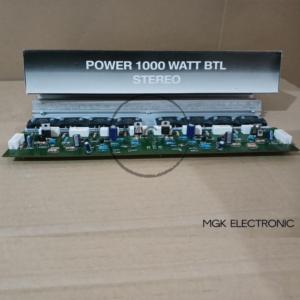 kit power amplifier 1000 watt stereo TR sanken PUMA PRODUCT