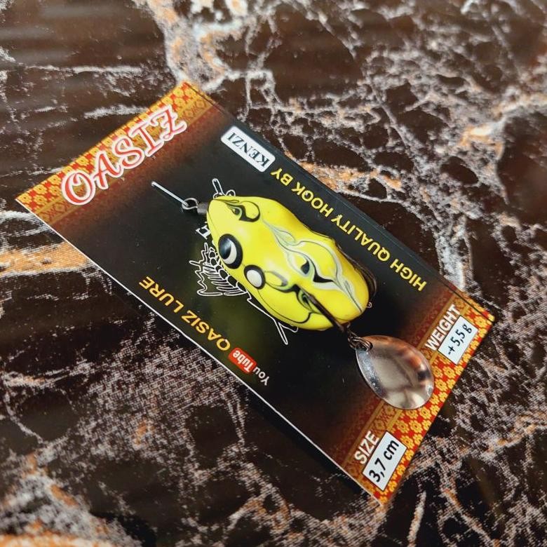 SOFT FROG OASIZ LURE UMPAN CASTING GABUS