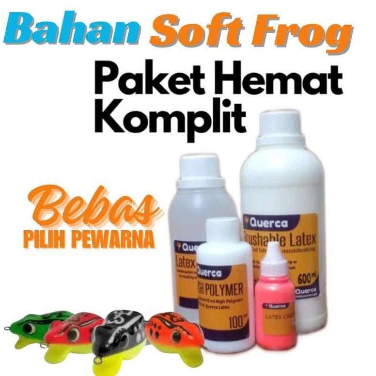 QUERCA LATEX PAKET SOFT FROG HEMAT KOMPLIT