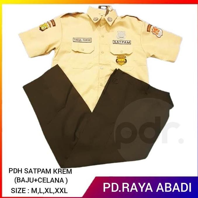 Seragam satpam terbaru / seragam pdh satpam terbaru /pdh satpam /pdh