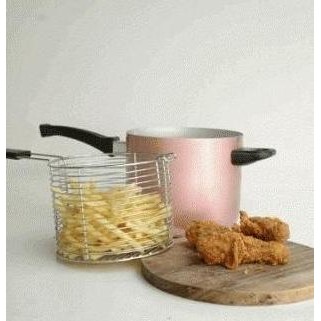 Alat Masak Penggorengan Kentang Ayam Menggoreng Goreng Mudah +Saringan
