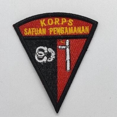 Tg-342 Fgk-24 Logo Bordir Timbul Korps Satpam / Logo Timbul Korps Satpam / Bordir Logo Timbul Korps 