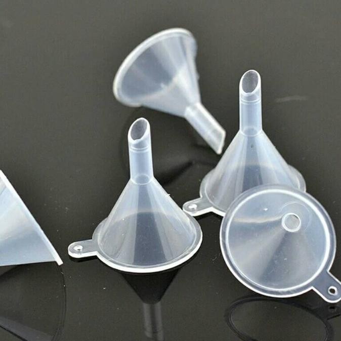 Fx-4 Eh76 Corong Mini Plastik Kecil Funnel / Corong Mini Parfum Minyak Wangi Original