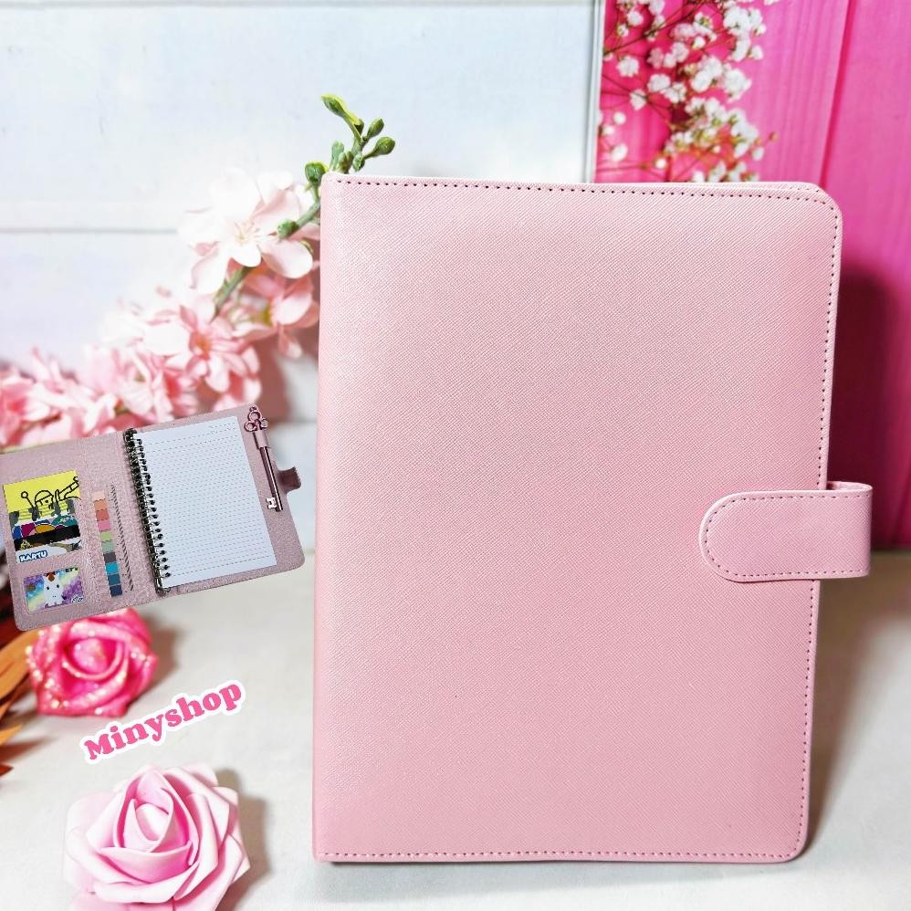 

Binder Polos Exclusive A5 20 Ring Ada 12 Warna Pilihan Agenda Kuliah Kulit