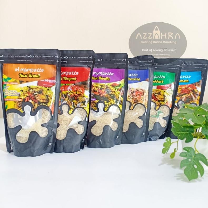 

Al-Mumtazza Nasi Kebuli Biryani Mandhi Kabsah Bukh Instan Family Pack 350 gr