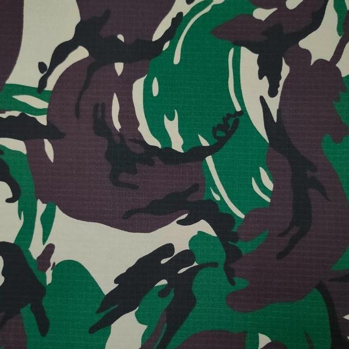 BAHAN KAIN LORENG TNI AD MALVINAS ANGKATAN DARAT GULUNGAN PREMIUM YARD