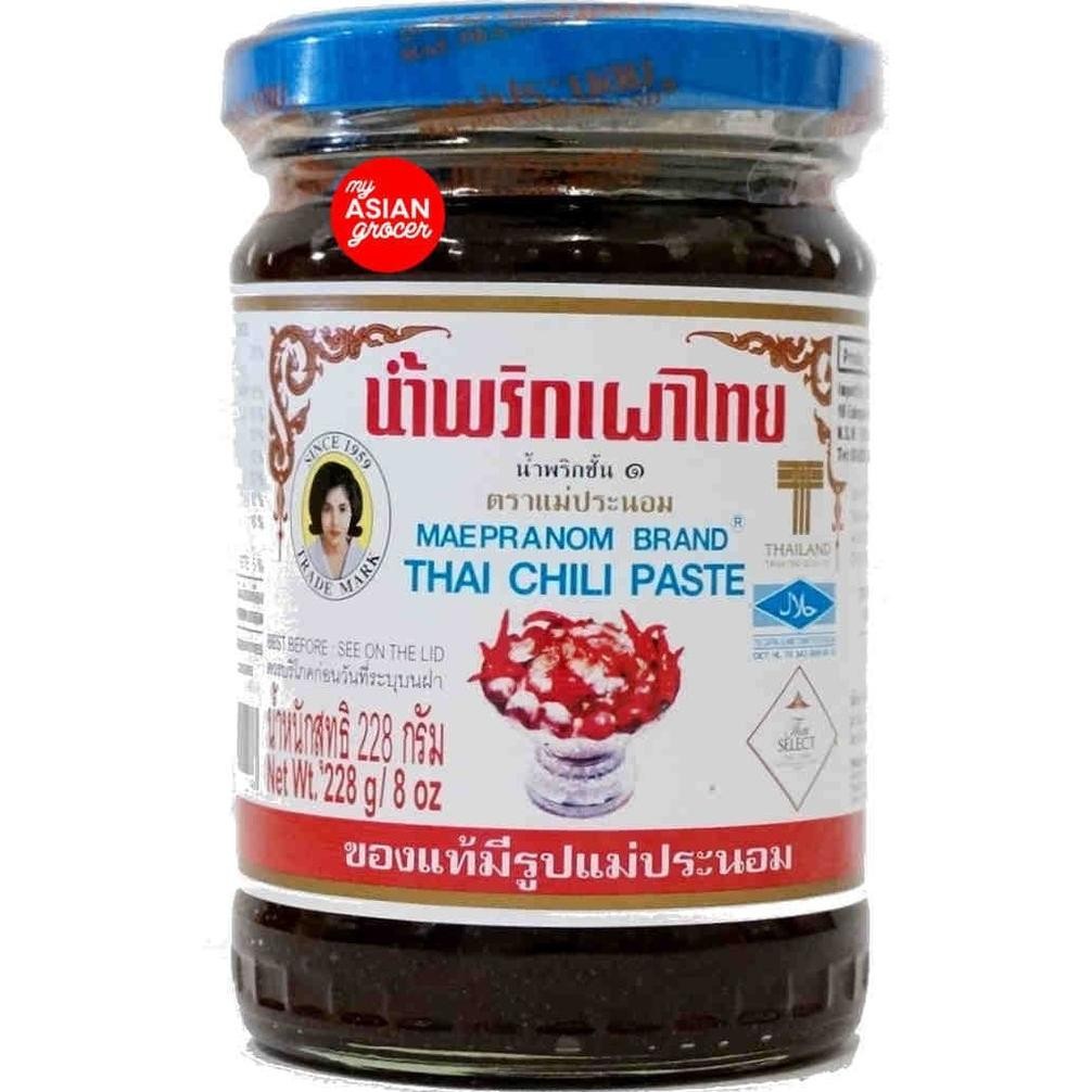 

MaePranom Thai Chilli Paste 228gr Mae Pranom Pasta Cabe Chili Asli Thailand