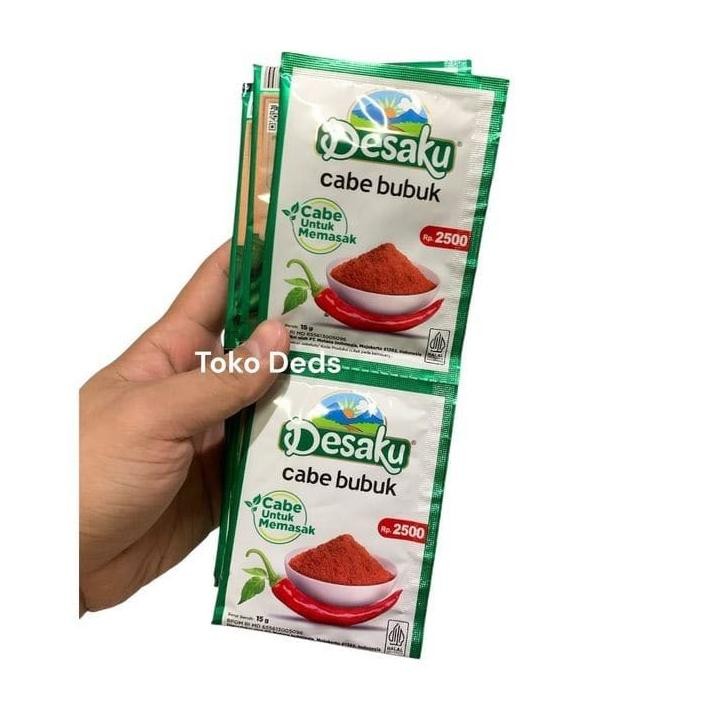 

Desaku Cabe Bubuk 15g Per Sachet (1Rtg Isi 12)