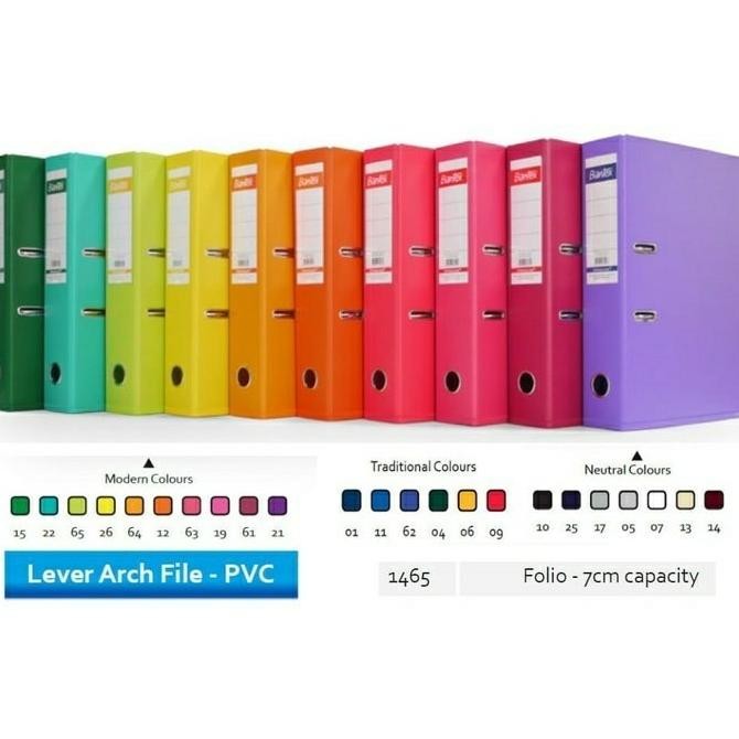 

BANTEX Ordner Folio 7 cm Multicolour #1465 (PCS)
