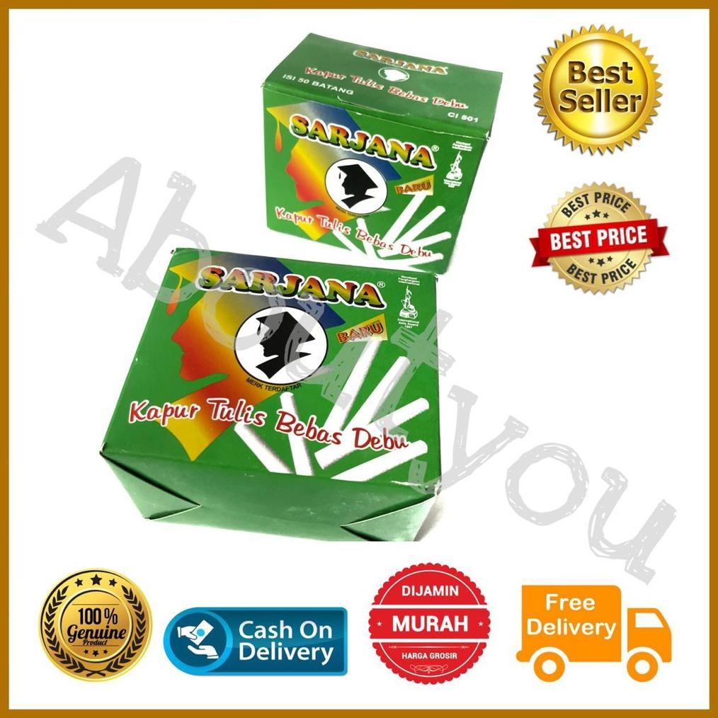 

Terbaru Kapur Tulis Papan Blackboard Chalk 1 Box Isi 50 Warna Putih Murah Premium