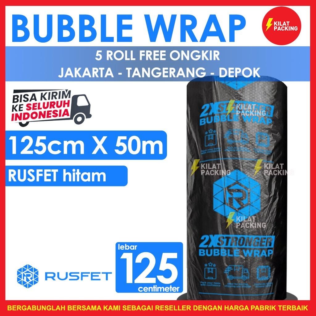 

Plastik Bubble Wrap Hitam Tebal 125Cm X 50M Bubble Wrap Dkm Plus Bubble Wrap Rusfet Hitam Super