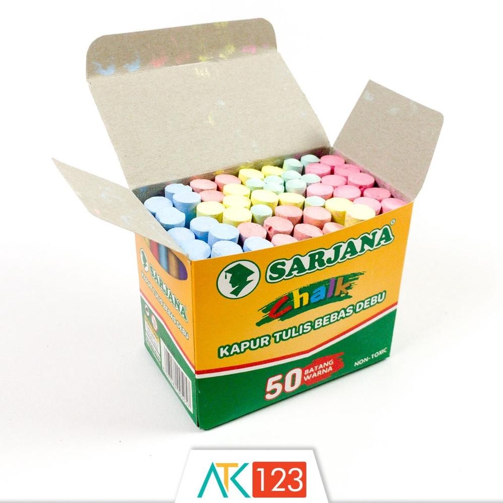 

Hemat Kapur Tulis Warna Sarjana Cii 505 Isi 50 Batang Bahan Terbaik