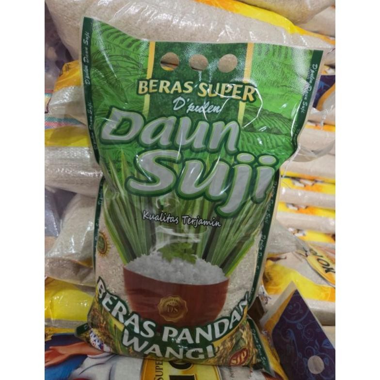 

READY STOCK Beras Murah - Beras Enak, Putih & Pulen - Beras Pandan Wangi Daun Suji Kemasan 3Kg