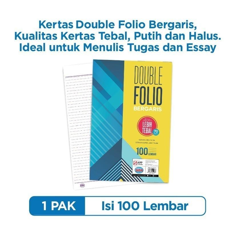 

Paling Dicari [Pelangi Stationery] Sidu Double Folio Bergaris 100 Lembar Sdu Rf 100 70 Gsm